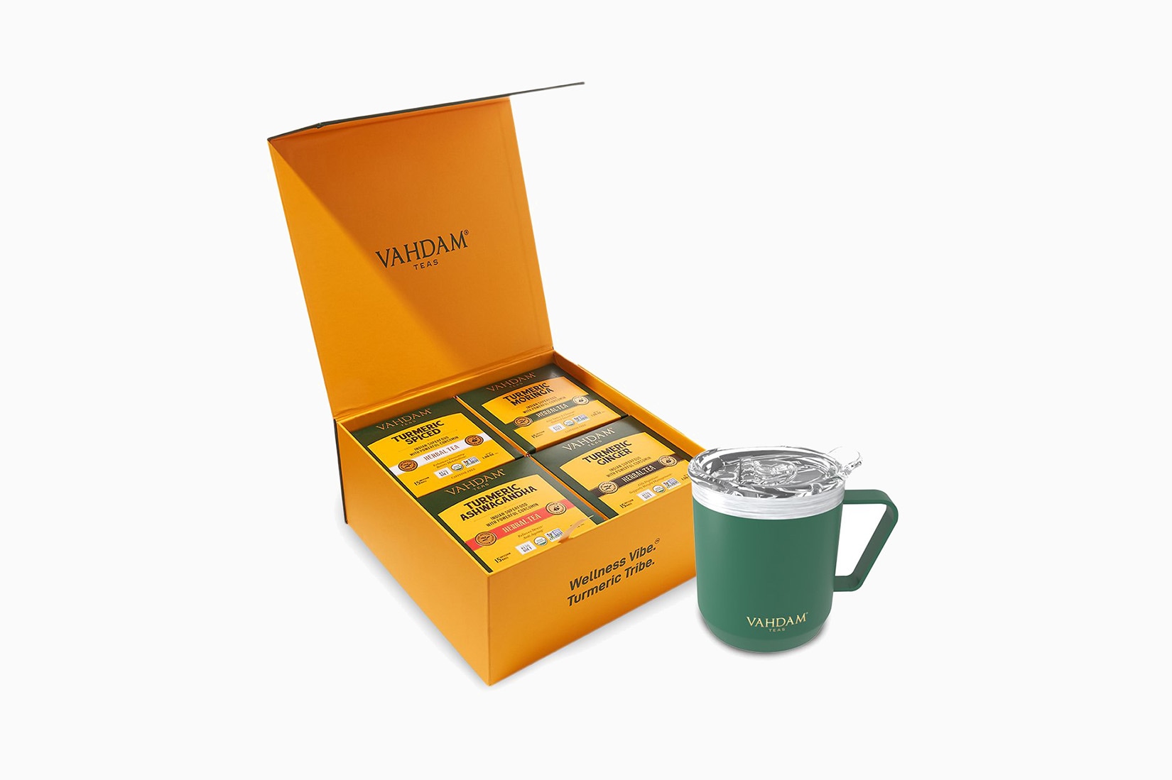 examen des thés vahdam kit de démarrage bien-être au curcuma luxe numérique