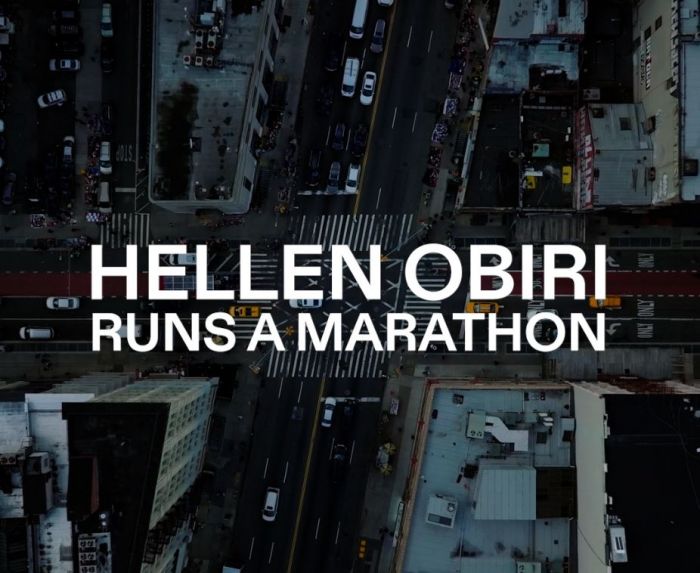 La marque de vêtements de sport 'On' sort un nouveau court métrage "Hellen Obiri Runs A Marathon"
