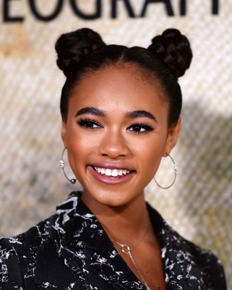 coiffures filles noires space buns - Luxe Digital