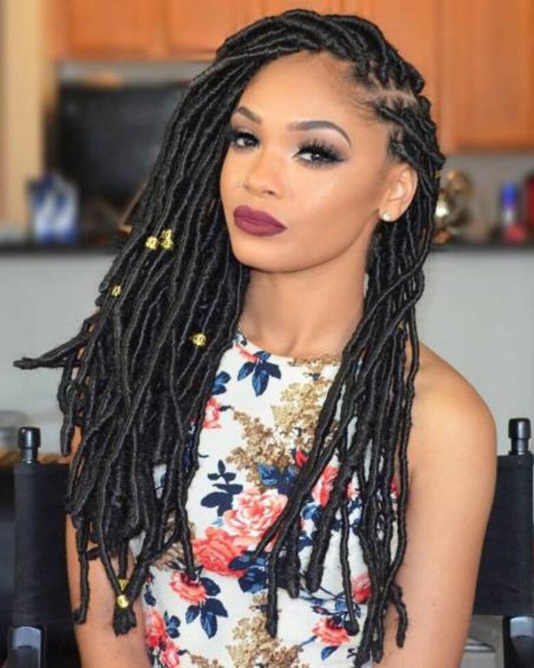 coiffures dreadlocks femme fauxlocs - Luxe Digital