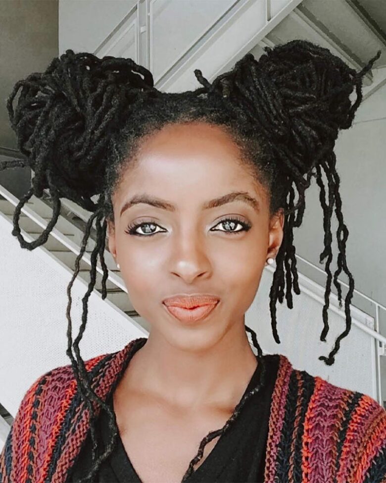 coiffures dreadlocks pour femmes chignons spatiaux redoutés - Luxe Digital