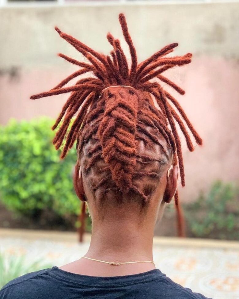 coiffures dreadlocks femmes teintes coiffure dreads - Luxe Digital