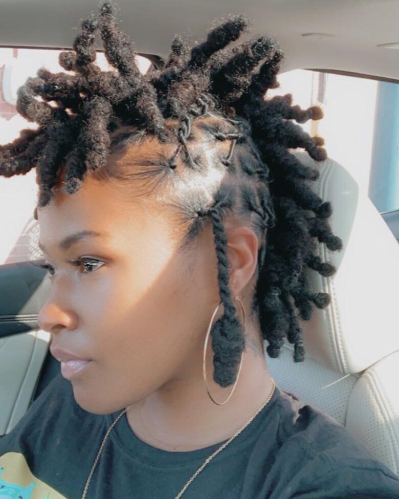 coiffures dreadlocks femme dreads hautes - Luxe Digital