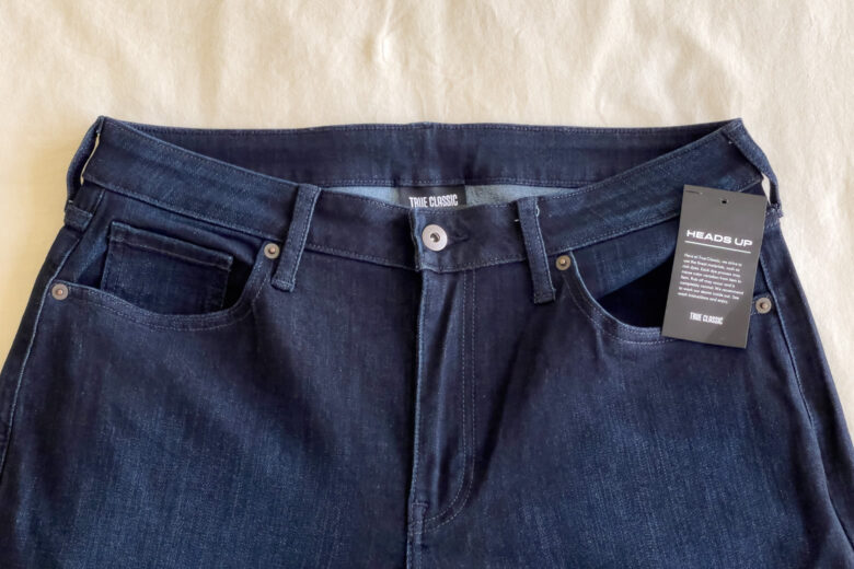 Revue de lavage des pantalons True Classic - Luxe Digital