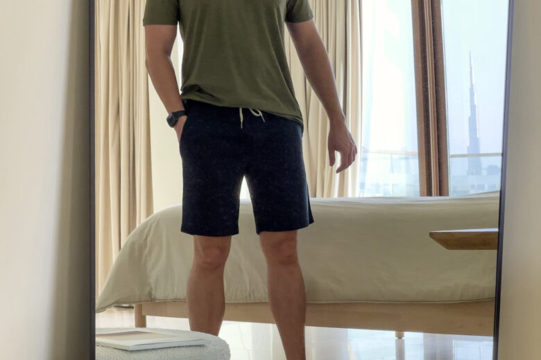 Pantalon True Classic Review Short d'entraînement - Luxe Digital
