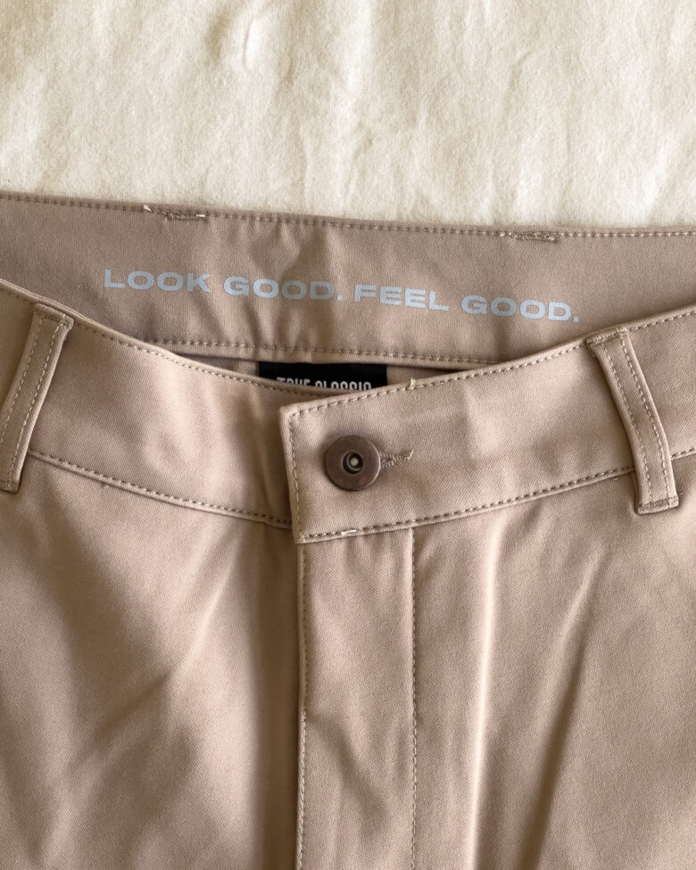Qualité d'évaluation des pantalons True Classic - Luxe Digital
