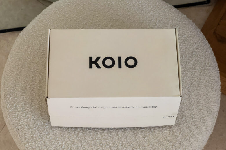 Emballage d'évaluation Koio Capri - Luxe Digital