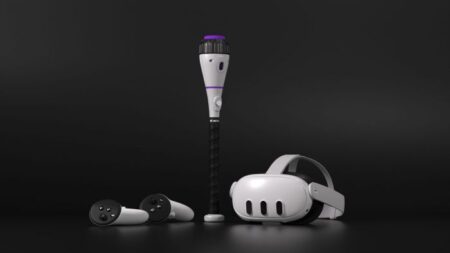Ce casque de réalité virtuelle offre un tangage réaliste sur le point conçu pour perfectionner vos compétences de baseball