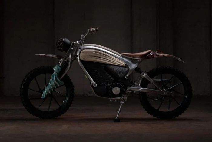 Motototem: Une puce volante FF.C6 s'est transformée en un moto organique