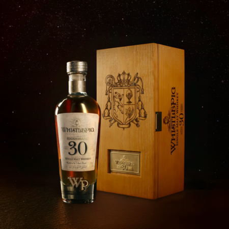 Le single malt BigSheBàng âgé de 30 ans est la version de whisky la plus ancienne et la plus chère de WhistlePig.