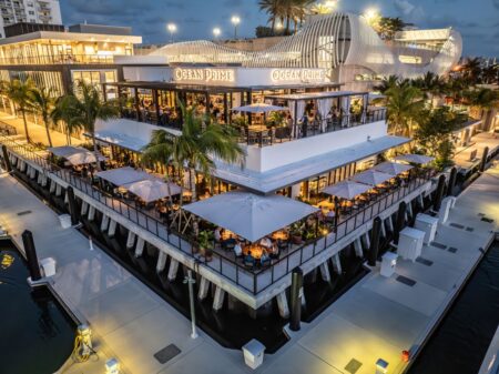 Ocean Prime Fort Lauderdale célèbre son premier anniversaire à la marina de Las Olas